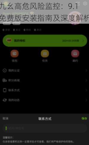 九幺高危风险监控：9.1免费版安装指南及深度解析