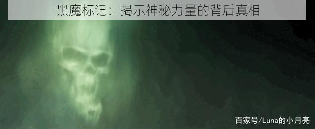 黑魔标记：揭示神秘力量的背后真相