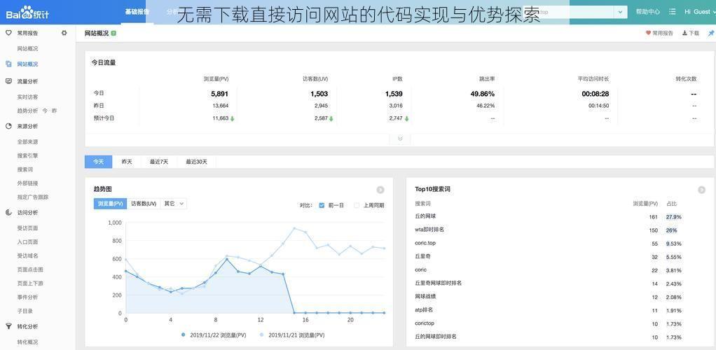 无需下载直接访问网站的代码实现与优势探索