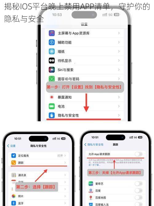 揭秘IOS平台晚上禁用APP清单，守护你的隐私与安全