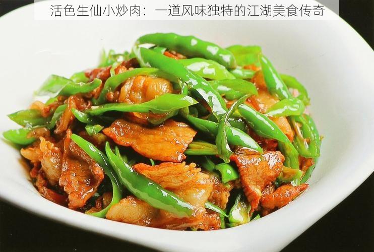 活色生仙小炒肉：一道风味独特的江湖美食传奇