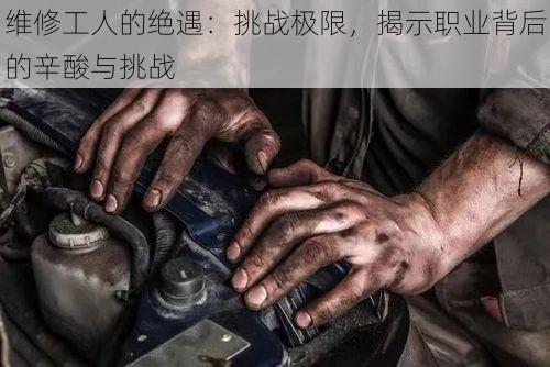 维修工人的绝遇：挑战极限，揭示职业背后的辛酸与挑战