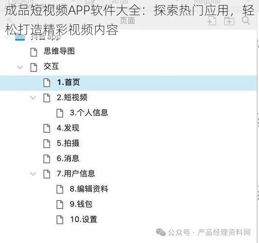 成品短视频APP软件大全：探索热门应用，轻松打造精彩视频内容