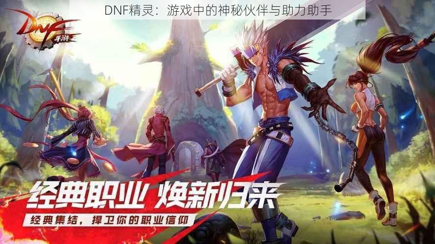 DNF精灵：游戏中的神秘伙伴与助力助手