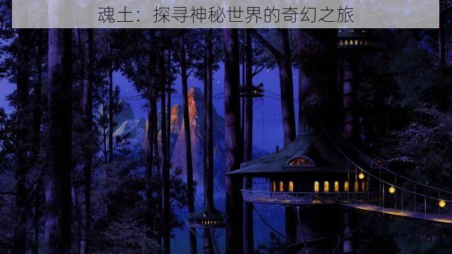 魂土：探寻神秘世界的奇幻之旅