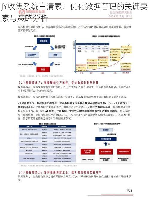 JY收集系统白清素：优化数据管理的关键要素与策略分析