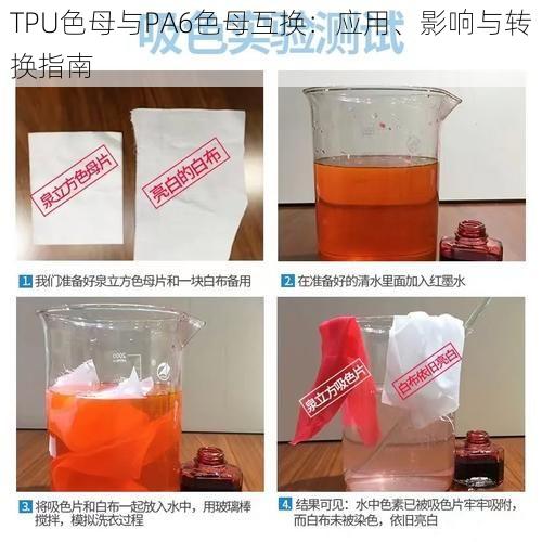 TPU色母与PA6色母互换：应用、影响与转换指南