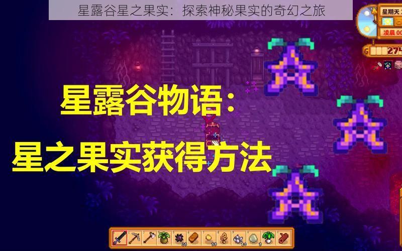 星露谷星之果实：探索神秘果实的奇幻之旅