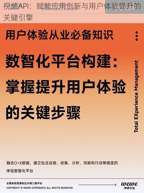 视频API：赋能应用创新与用户体验提升的关键引擎