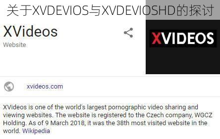 关于XVDEVIOS与XVDEVIOSHD的探讨