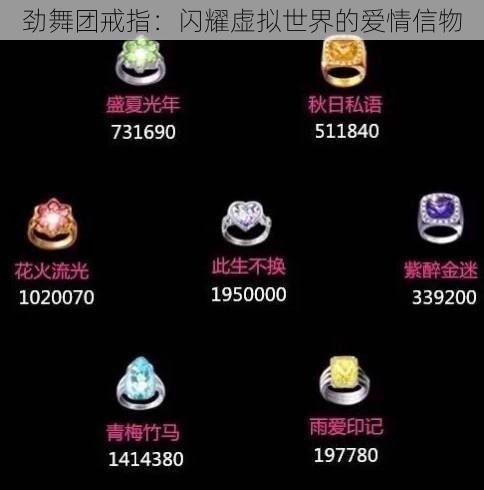 劲舞团戒指：闪耀虚拟世界的爱情信物