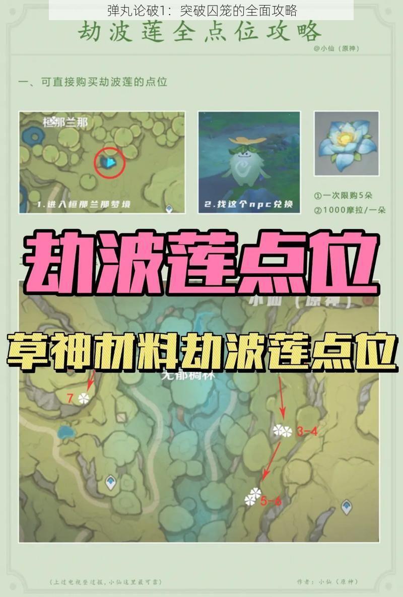 弹丸论破1：突破囚笼的全面攻略