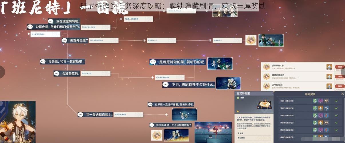 班尼特邀约任务深度攻略：解锁隐藏剧情，获取丰厚奖励